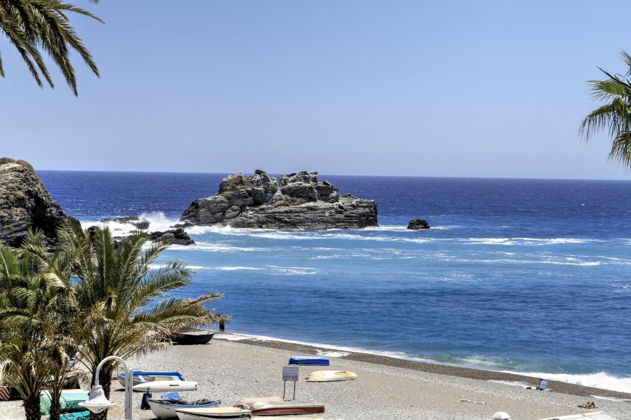 Primera Linea De Playa Con Parking Y Wifi Almuñécar Eksteriør bilde
